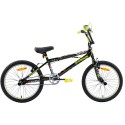 Dviratis Karbon BMX 20 black-lime