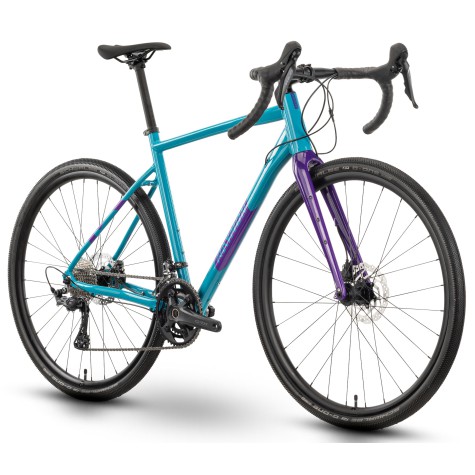 Dviratis Raymon Territ Pro 2025 aqua-purple-M