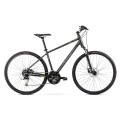 Dviratis Romet Orkan 3 M 28" 2022 graphite-yellow-18" / M