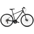 Dviratis Romet Orkan 2 M 2025 black-bright graphite-blue-18" / M