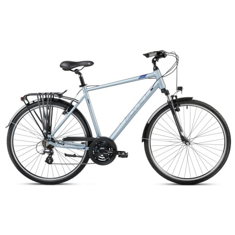 Dviratis Romet Wagant 1 2025 silver-blue-21" / L