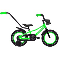 Dviratis Karbon Jazz 14 green neon..