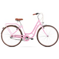Dviratis Romet Luiza Classic 26 2025 pink-18" / M