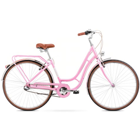 Dviratis Romet Luiza Classic 26 2025 pink-18" / M