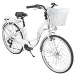 Dviratis AZIMUT Sarema 26" ALU TX-7 2025 white