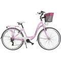 Dviratis AZIMUT Sarema 26" ALU TX-7 2025 pink