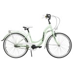 Dviratis AZIMUT Vintage 26" 3-speed 2025 mint-white matt
