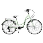 Dviratis AZIMUT Vintage TX-7 26" 2025 mint-white shiny