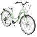 Dviratis AZIMUT Vintage TX-7 26" 2025 mint-white shiny