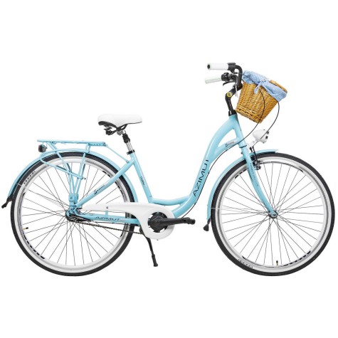 Dviratis AZIMUT Sarema ALU 28" 3-speed 2025 turquoise matt