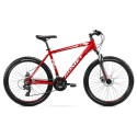 Dviratis Romet Rambler R6.2 26" 2022 red-white-17" / M