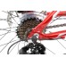 Dviratis Romet Rambler R6.2 26" 2022 red-white-17" / M