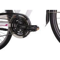 Dviratis Romet Gazela 1 2025 white-19" / M