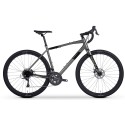 Dviratis Tabou Gravo 1.0 grey-black-S