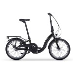 Dviratis Tabou Fold Easi black-gold