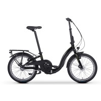 Dviratis Tabou Fold Easi black-gold