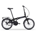 Dviratis Tabou Fold Urban black-silver