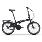 Dviratis Tabou Fold Urban black-silver
