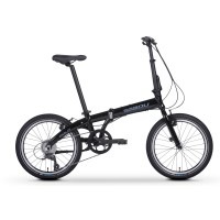 Dviratis Tabou Fold Sport black-silver