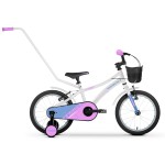 Dviratis Tabou Miss Lite 14 white-blue