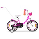 Dviratis Tabou Miss CS Alu 14 pink-white