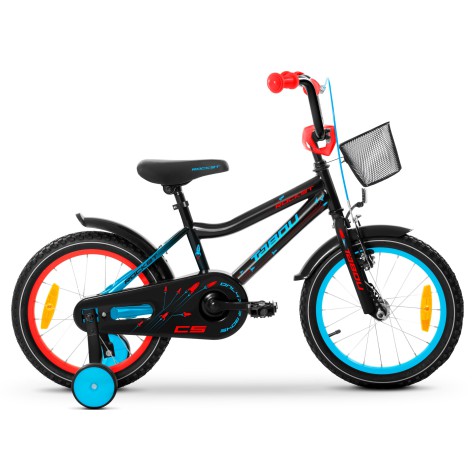 Dviratis Tabou Rocket CS Alu 20 black-blue