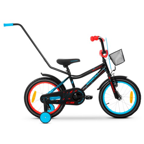 Dviratis Tabou Rocket CS Alu 16 black-blue