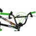 Dviratis Karbon BMX 20 black-green