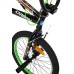 Dviratis Karbon BMX 20 black-green