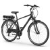 Elektrinis dviratis Ecobike Traffic 28 M Black 468Wh