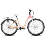 Dviratis Tabou Queen 26 Plus coral-white