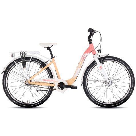 Dviratis Tabou Queen 26 Plus coral-white