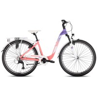 Dviratis Tabou Queen 26 pink-white..