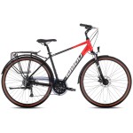Dviratis Tabou Kinetic 3 black-red-S / 17