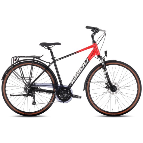 Dviratis Tabou Kinetic 3 black-red-M / 19