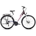 Dviratis Tabou Kinetic 3 W white-burgundy-M / 19
