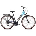 Dviratis Tabou Kinetic 2 W black-turq-S / 17