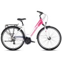 Dviratis Tabou Kinetic 2 W white-fuxia-L / 21
