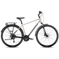 Dviratis Tabou Flow 2 EQ 23 black-grey-XL / 23
