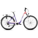 Dviratis Tabou Queen 27.5 purple-white