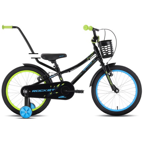 Dviratis Tabou Rocket AL 18 black-blue