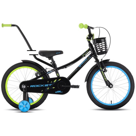 Dviratis Tabou Rocket AL 14 black-blue