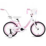 Dviratis Tabou Miss Alu 16 pink-white