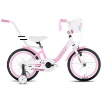 Dviratis Tabou Miss Alu 16 pink-white..