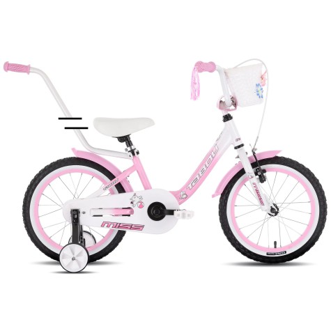 Dviratis Tabou Miss Alu 16 pink-white