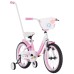 Dviratis Tabou Miss Alu 16 pink-white