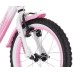Dviratis Tabou Miss Alu 16 pink-white