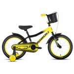 Dviratis Tabou Rocket 20 black-yellow