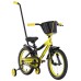Dviratis Tabou Rocket 16 black-yellow