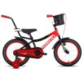 Dviratis Tabou Rocket 16 black-red
